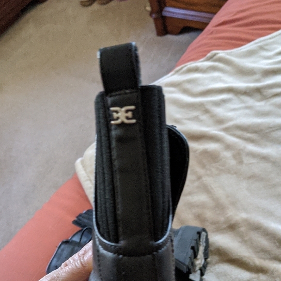 Black Lace-Up Combat Boots - Picture 6 of 7